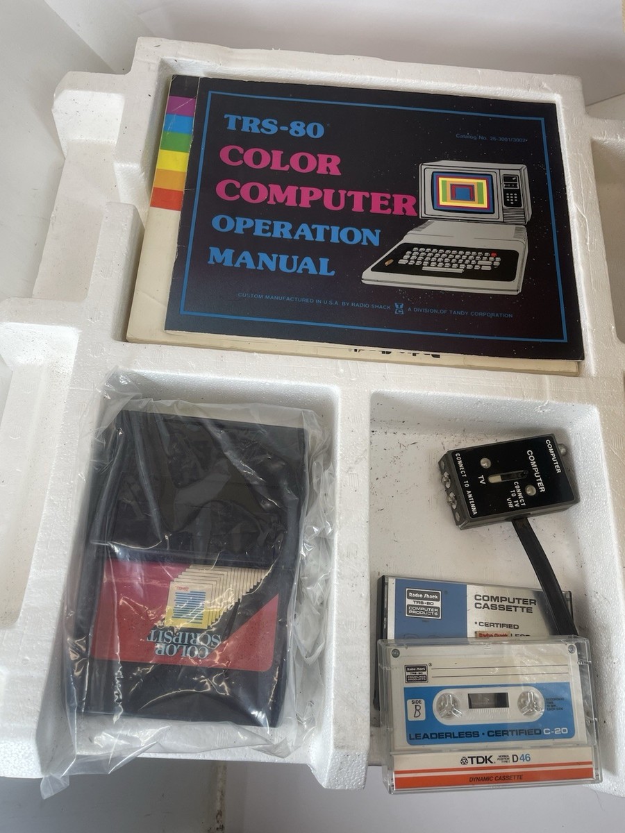 Radio Shack TRS-80 Color Computer 1 26-3002 16k RAM Extended