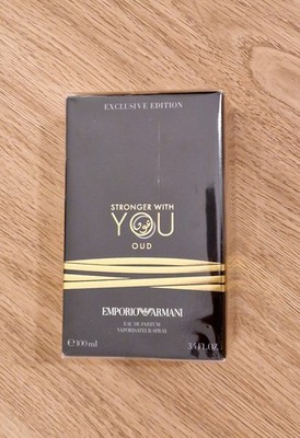 Armani Stronger With You Oud EDP Exclusive 100ML - 3,4 FL OZ - From France