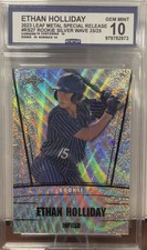2023 Leaf Special Release Ethan Holliday Silver Wave /25 CCG 10 Gem