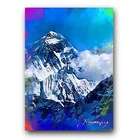Mount Everest #3 Art Card Limited 45/50 Edward Vela Signed (Landscapes -)