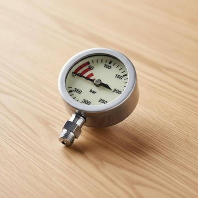 Tauchdruckmesser 300 Bar Tauch-Manometer Robuste Ausführung für Tauchgang