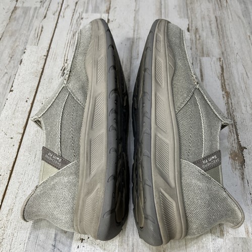 Skechers Slip-on Hands Free Swift-Fit Memory Foam Beige Shoe Mens Size 11. LR7 - Picture 11 of 15