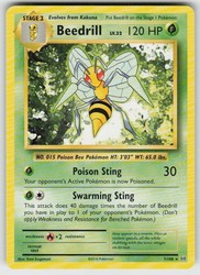 Beedrill 7/108 XY Evolutions Regular Rare
