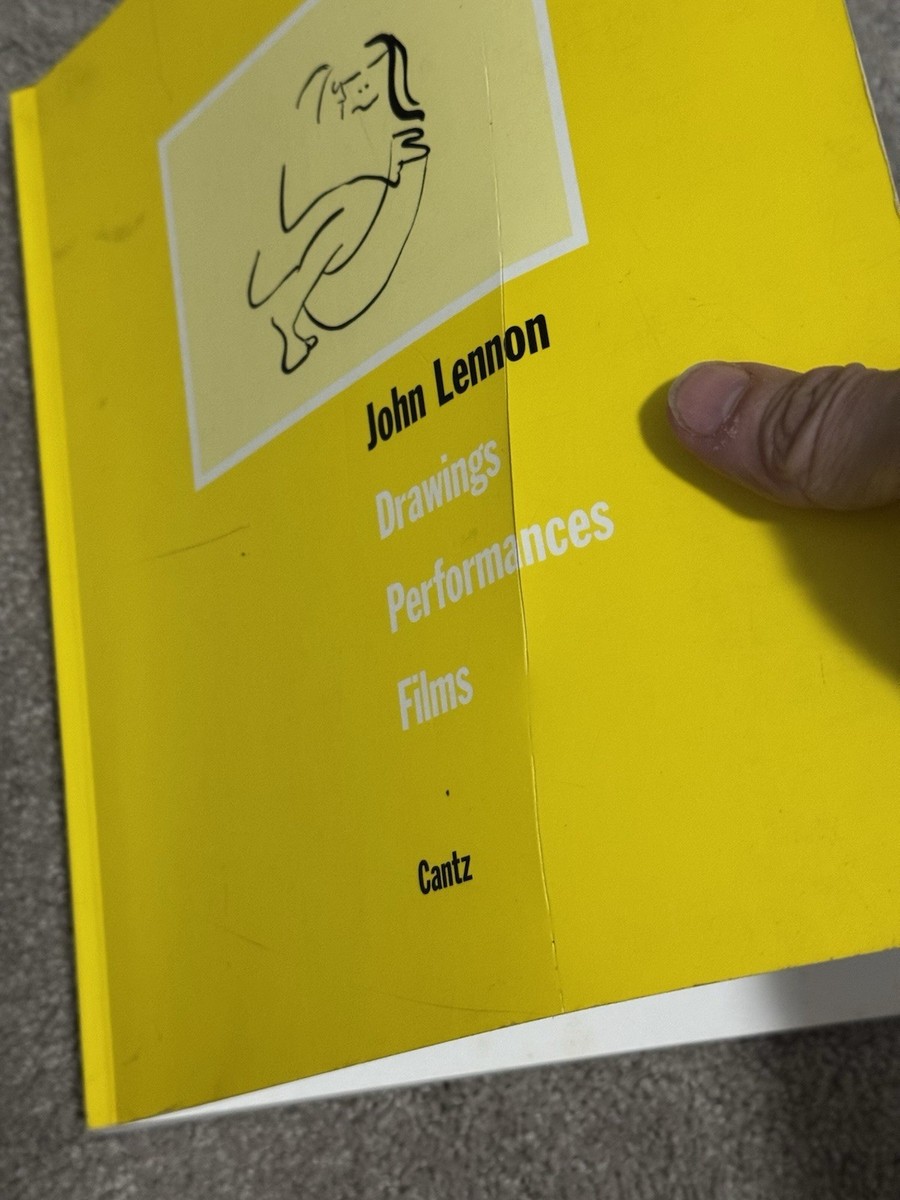 John Lennon: Drawings, Performance, Films Soft Cover book 1st Ed