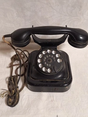 Telefon W 28 Schwarz, 12/1939 von SAE Nürnberg Sperr-Wählscheibe - Bild 1 von 4