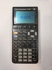 Texas Instruments TI-85 Graphing Calculator with Cover TESTED. WORKS