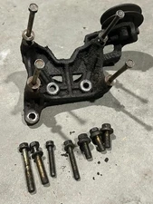 84-88 Toyota Pickup OEM A/C Compressor Mounting Bracket with Pulley & Bolts