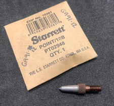 Starrett PT02948 Shank Point Only for 18B Automatic Center Punch NEW OLD STOCK
