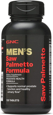 Men'S Saw Palmetto Formula, 120 Tablets, Supports Normal Prostate Function
