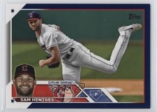 2023 Topps Update Retail Royal Blue Sam Hentges #US327 10ba
