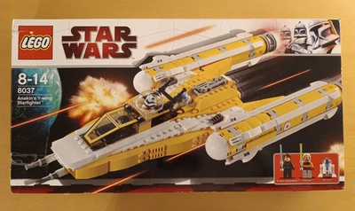 LEGO Star Wars Anakin's Y-Wing Starfighter 8037 mit Verpackung und Anleitung - Bild 1 von 4