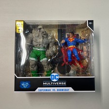 DC Multiverse Superman VS. Doomsday Gold Label Collection McFarlane Toys