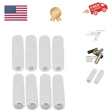 Pack of 8 Durable AAA to AA Battery Adapters - Energy Saving Solution
