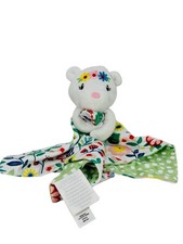 Baby Essentials Bear Lovey Security Blanket Multicolor Flowers 2022 13  