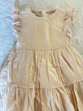 Girls Light Pink Ruffle Dress Size 3T NEW