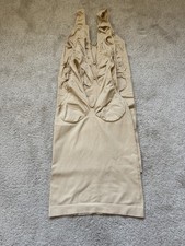 New Women's 4 Pack Nude Comfort Vests, UK Size Small/Medium