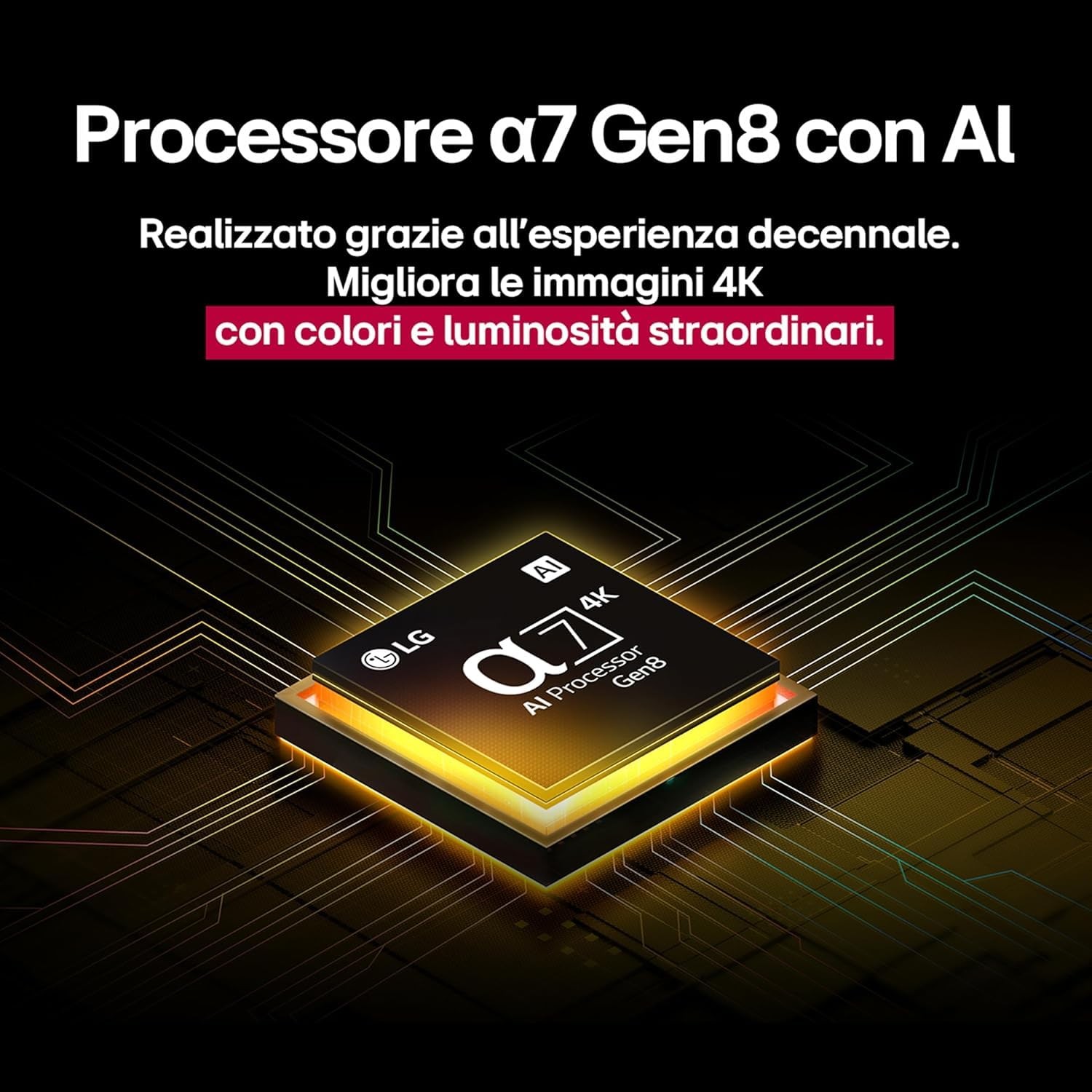 SMART TV 4K 43 POLLICI QNED AI SERIE QNED84 PROCESSORE Α7 GEN8 HDMI USB foto 5