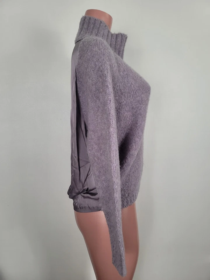 Club Monaco Aatami 薰衣草羊驼羊毛高领毛衣 XS Ralph Lauren — 第 4/4 张图片