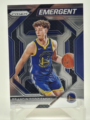 Brandin Podziemski 2023-24 Panini Prizm Rookie Emergent Golden State Warriors RC