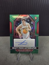 K288,557- 2023-24 Panini Prizm Auto Prizms Green #25 Azuolas Tubelis C-3