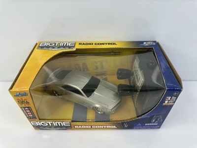 Jada Toys Big Time Muscle Radio Control 2006 Chevy Camaro Concept Silver HTF