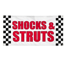 Vinyl Banner Multiple Sizes Shocks  Struts Advertising Printing A Automotive