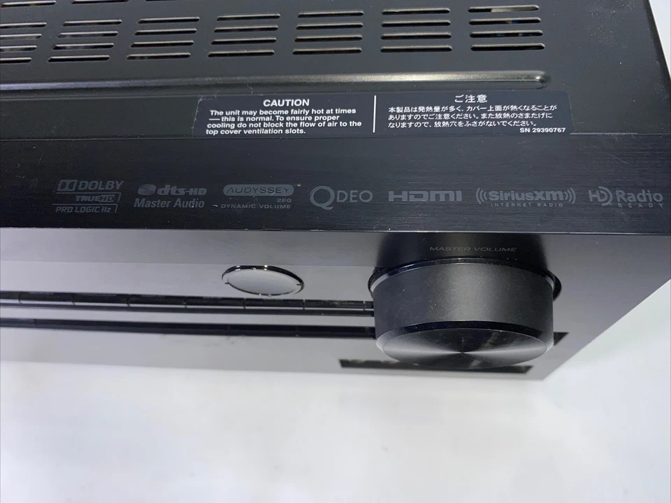 Onkyo HT-R990 7.1  Surround AV Receiver HDMI Output (For Parts Or Repair) - Image 4 of 4
