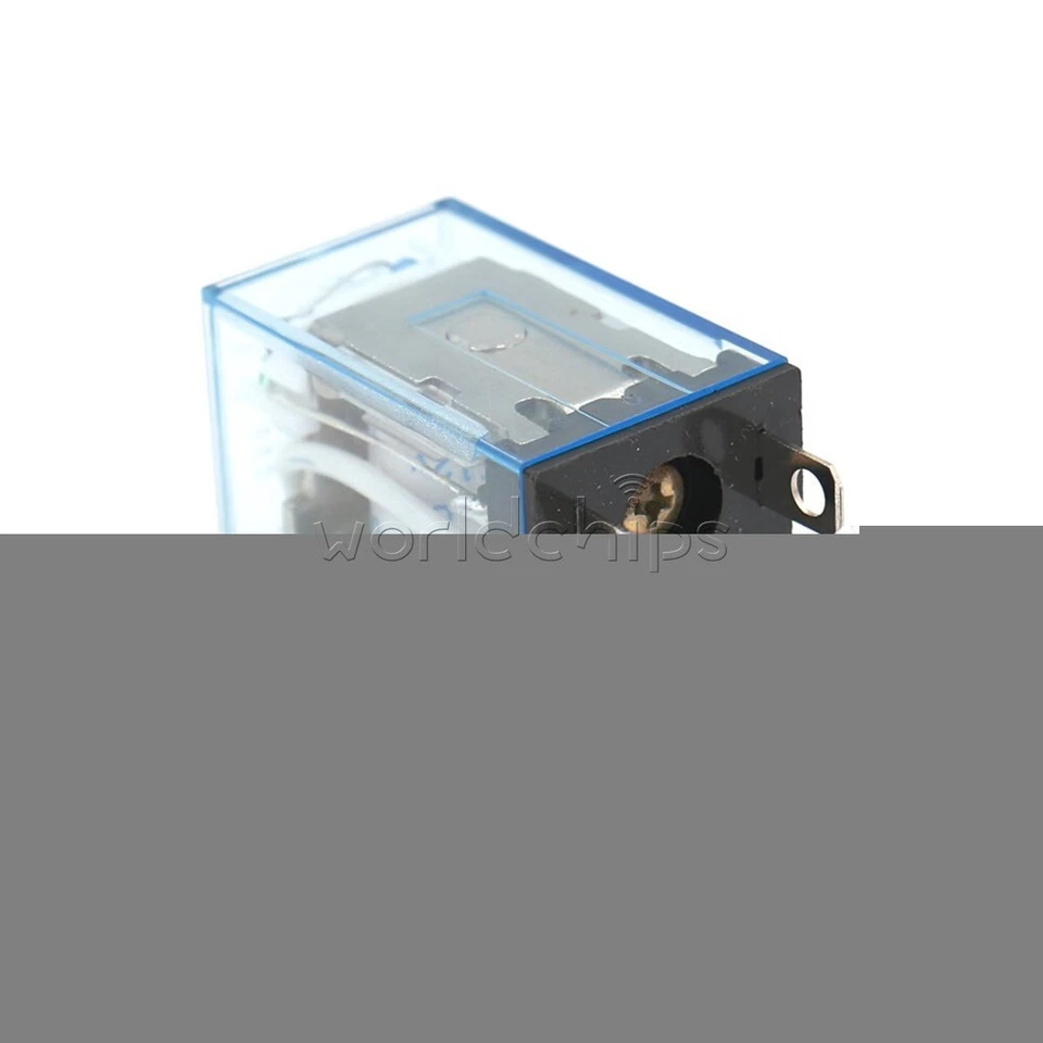 12V 24V 110V 220V AC/DC Coil Power Relay LY2NJ DPDT 8Pin HH62P JQX-13F With Base - Image 4 of 4