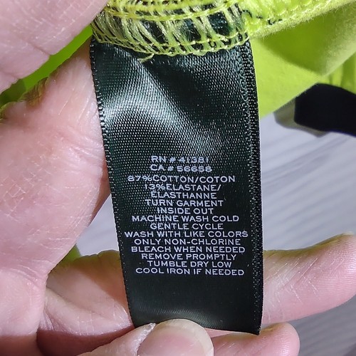 Lauren Ralph Lauren Jacke Full Zip Track Athletic Neon Gelb Lg - Bild 5 von 7