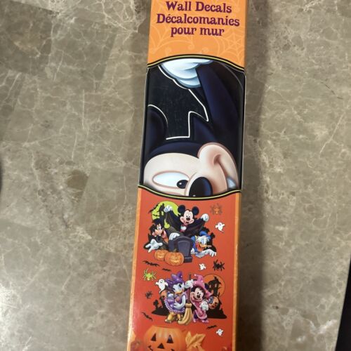 Calcomanía de Pared Halloween Disney Escena Espeluznante Nuevo Mickey Mouse Y Amigos TOTALMENTE NUEVO - Imagen 3 de 15