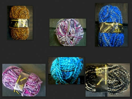 Handarbeits-Garne im Dicke Wolle-Stil aus Chenille