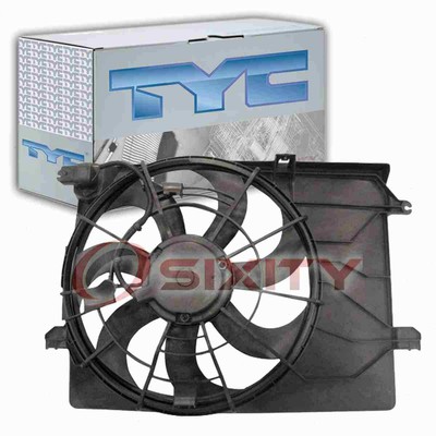 TYC 623760 Dual Radiator /& Condenser Fan Assembly for 21481-3JA0E cc