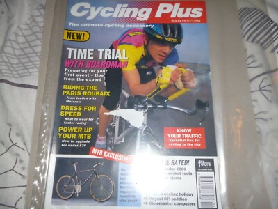 CYCLING PLUS MAGAZIN APRIL 1992 Nr. 3 Neuwertige