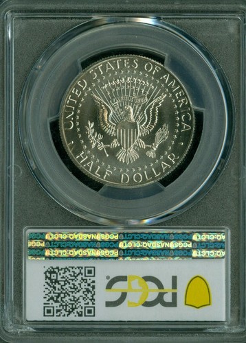 2019 P KENNEDY HALF DOLLAR PCGS MS67 2ND FINEST MAC SPOTLESS * - Afbeelding 2 van 2