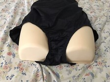 Shadowline size 9 Granny Panties Black 17017