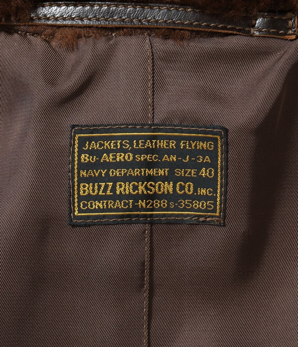 BUZZ RICKSON'S BR80647 Type AN-J-3A BUZZ RICKSON CO. INC BUZZ RICKSON'S BR80647 Type AN-J-3A BUZZ RICKSON CO. INC