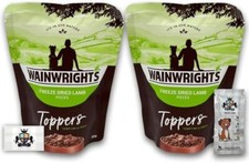 AETN Creations Wainwright's Freeze Dried Dog Food Toppers 2x30g in Lamb + Treat