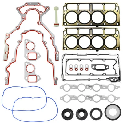 LS Gasket Set Kit &LS9 Head Gaskets For LS1/LS6/LQ4/LQ9/4.8/5.3/5.7/6.0L GEN III - Bild 1 von 4