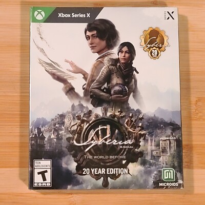 Syberia The World Before - 20 Year Edition Microsoft Xbox Series X SEALED