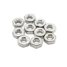 M2 Hex Nuts, A2 304 18-8, Stainless Steel