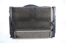 BMW E91 LCI 330D N57 Kühlerpaket Wasser Klima Ladeluft Kühler Lüfterzarge II E90