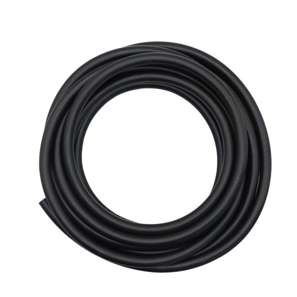 3/8" Fuel Hose Line Push Lock NBR Rubber 25FT SAE 30R7 300PSI With 10 Clamps For Small Engines - View #4