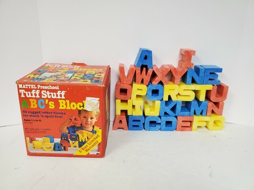 Vintage 1982 Mattel Preschool Tuff 