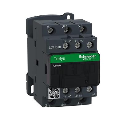 Schneider Schütz LC1D18B7 TeSys D 7.5 kW, 18 A, 400 V AC3, spule 24V AC Brandneu