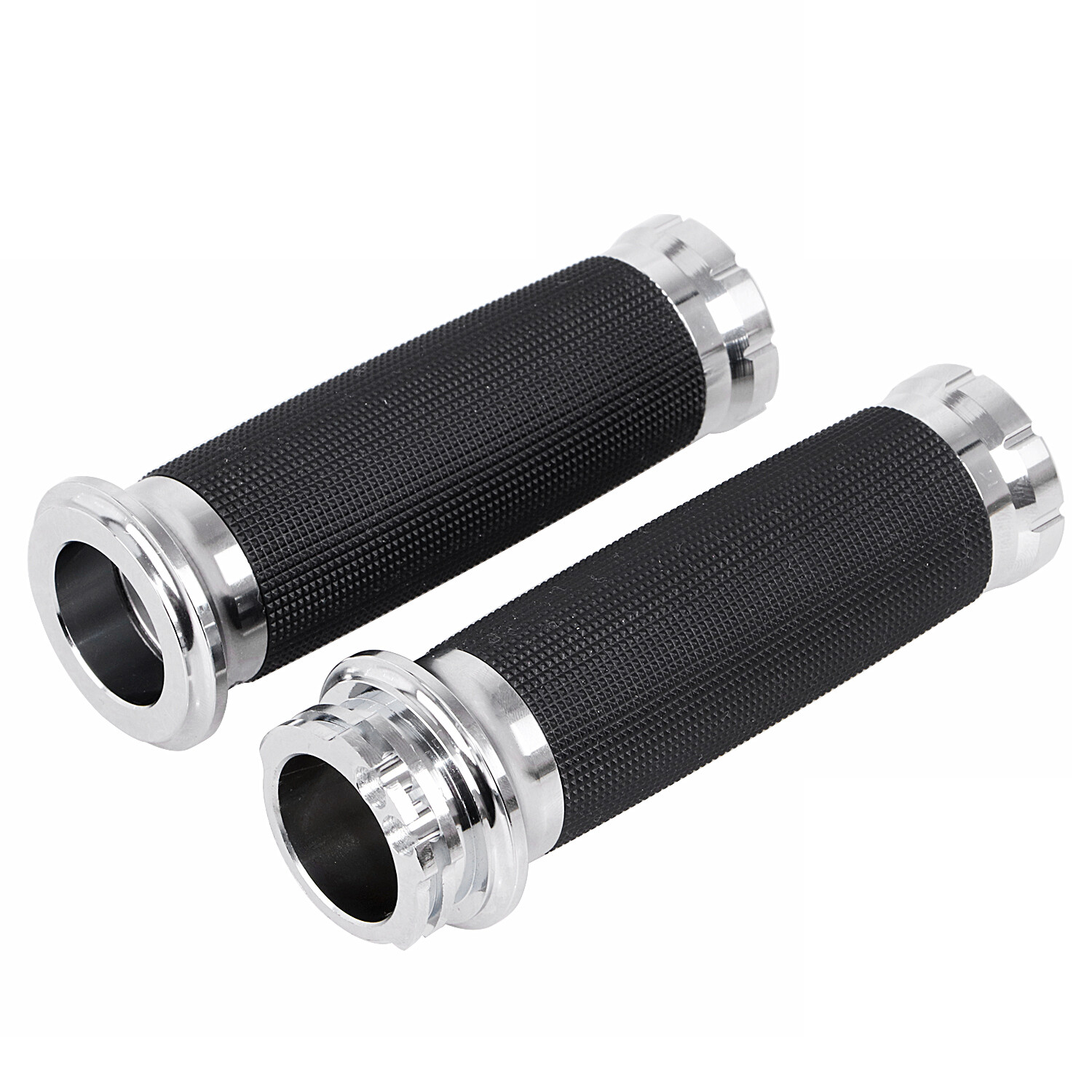 1" Handlebar Hand Grips For Harley Dyna Fat Boy Electra Street Glide FLHX FLHXS