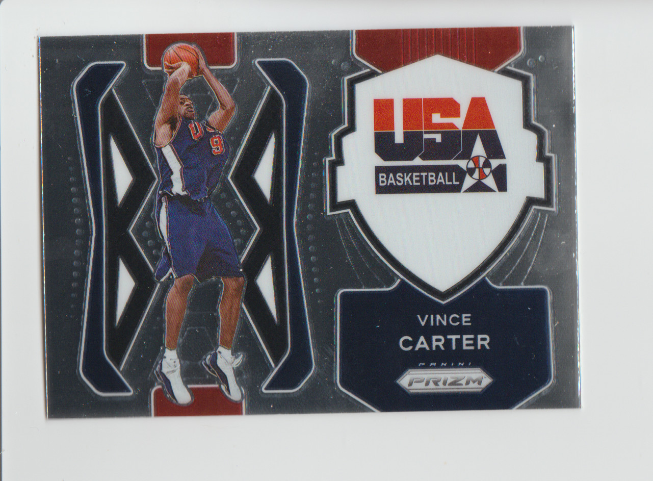 2021-22 Panini Prizm USA Basketball #6 Vince Carter, Toronto Raptors HOF