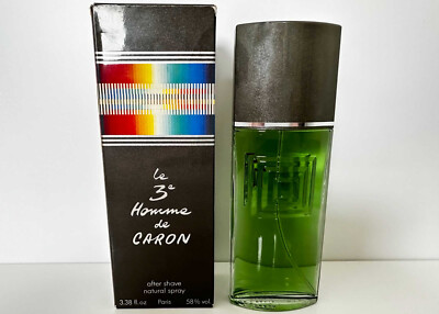 Caron Le 3e Homme de Caron After Shave Spray 100 ml Rare Vintage