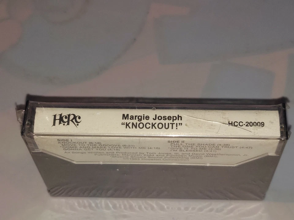 Margie Joseph - Knockout! Cassette Tape 1983 New & Sealed - Image 3 of 4