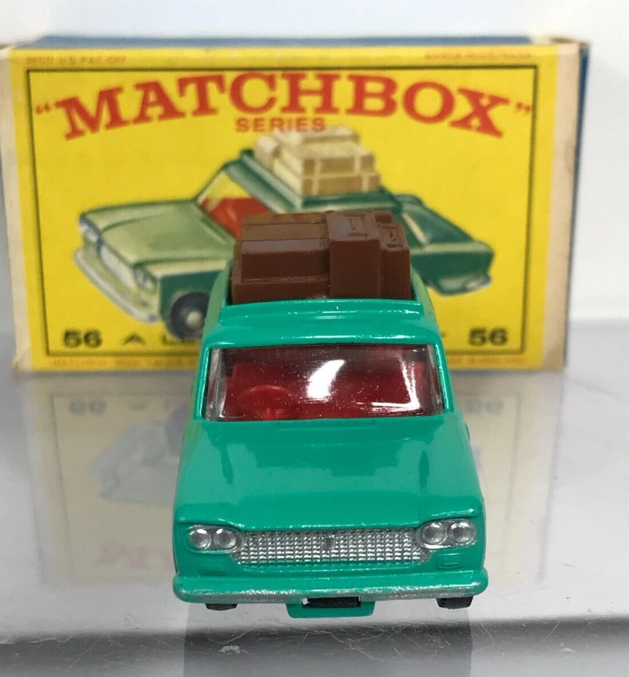 Matchbox LESNEY Fiat 1500 No. 56 Original box NICE - Image 3 of 4