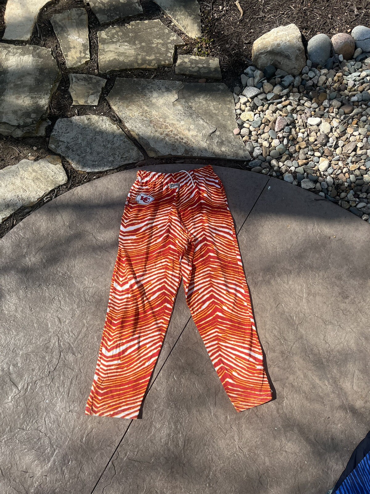 Zubaz Kansas City Chiefs NFL Men's Zebra Left Hip Logo Lounge Pant eBay
